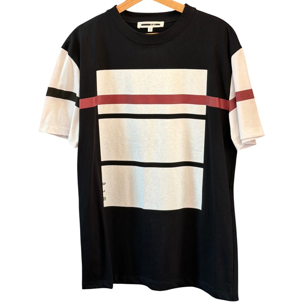 MCQ Alexander McQueen T-Shirt Streetwear Avant-Garde Minimalist Desighner
